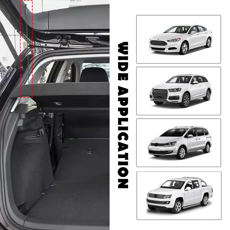 Car Rear Tonneau Covers String Strap OEM#1K6863447A,Practical Car Trunk Cover