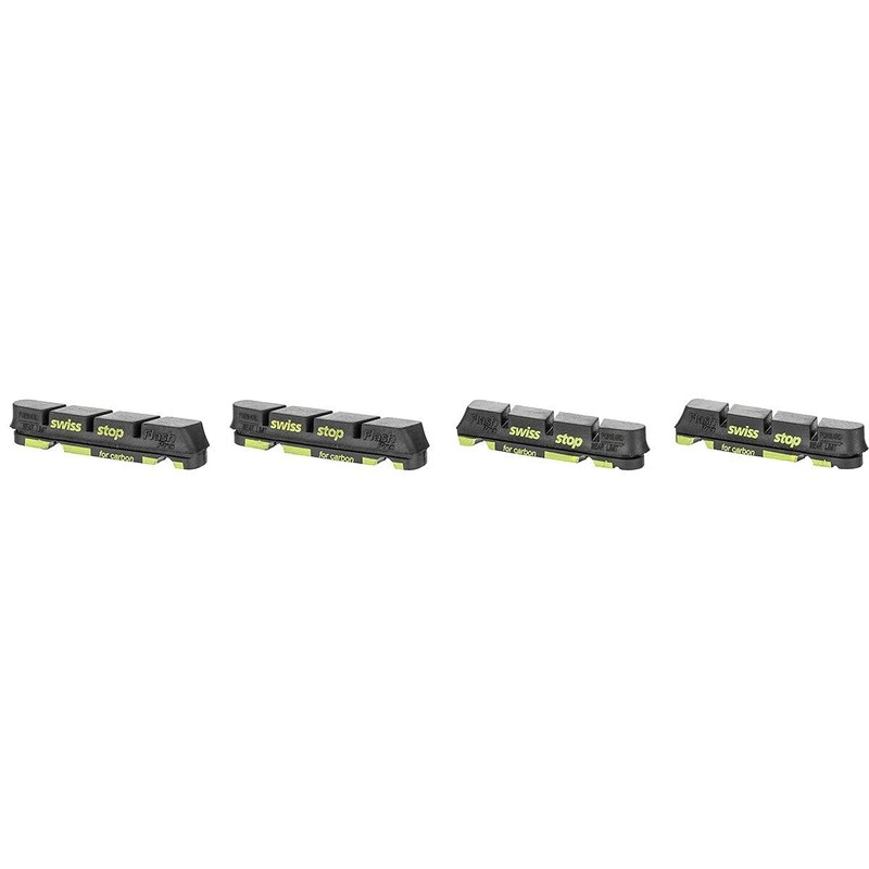 SwissStop FlashPro Black Prince Brake Pad - 4-Pack Black, One