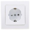 DELPHI Protective contact socket, UP, white