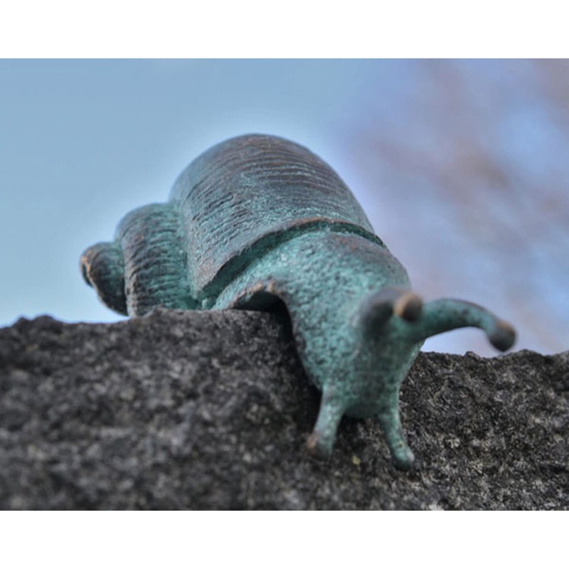 Beautiful Bronze Small Scroll