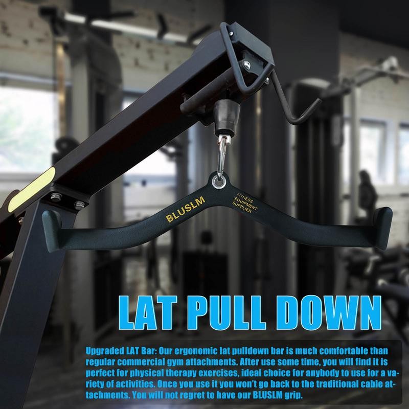 LAT Pull Down Bar for Cable Machine, LAT Pulldown Attachments