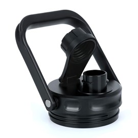 YOUSHARES Jug Lid for RTIC - Improved Replacement Cap Compatible with RTIC One Gallon and Half Gallon Jug BPA Free Sport Bottle Accessories Rubber Grip Thicker Steel and Better Gasket