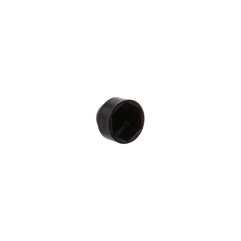 Skiffy 1300160 Decorative Nut Cover Black Plastic for Nut or