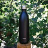 QWETCH Qwetch Thermos Flask, Black, 260 ml, Stainless Steel Bottle,
