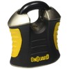 ONGUARD 8101 Beast 11mm Padlock, Black/yellow