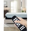 HZIME New Replacement RF27 Remote Control Compatible for GhostBed RF.27.19.02，for