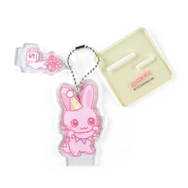 Sanrio 951358 Sanrio Key Holder, 2.0 x 0.3 x 3.0 inches (5 x 0.9 x 7.5 cm), Round in the Bore, Zaggle Design Series, Character 951358