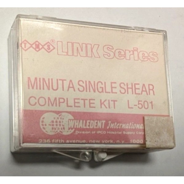 TMS Minuta Single Shear Complete Kit L-501