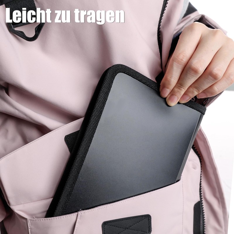 Koogel Expanding File Folder for A6, Expanding File Organiser with