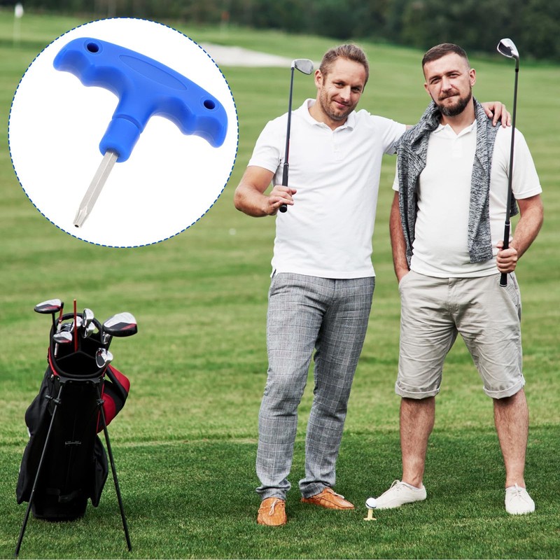 Piriuuo Golf Driver Tool Golf Wrench Metal Golf Torque Wrench