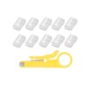 Network Cable Pliers Wire Stripper Cutting Crimping Stripping Tool with