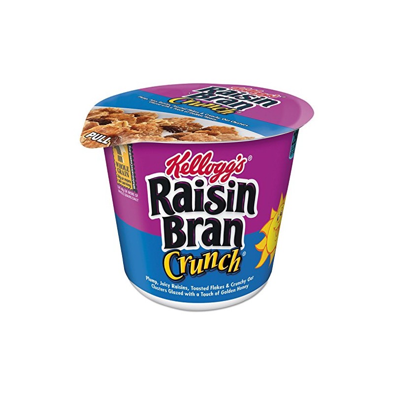 Kellogg's Raisin Bran Crunch Cereal-in-a-Cup-2.8 oz, 6 ct
