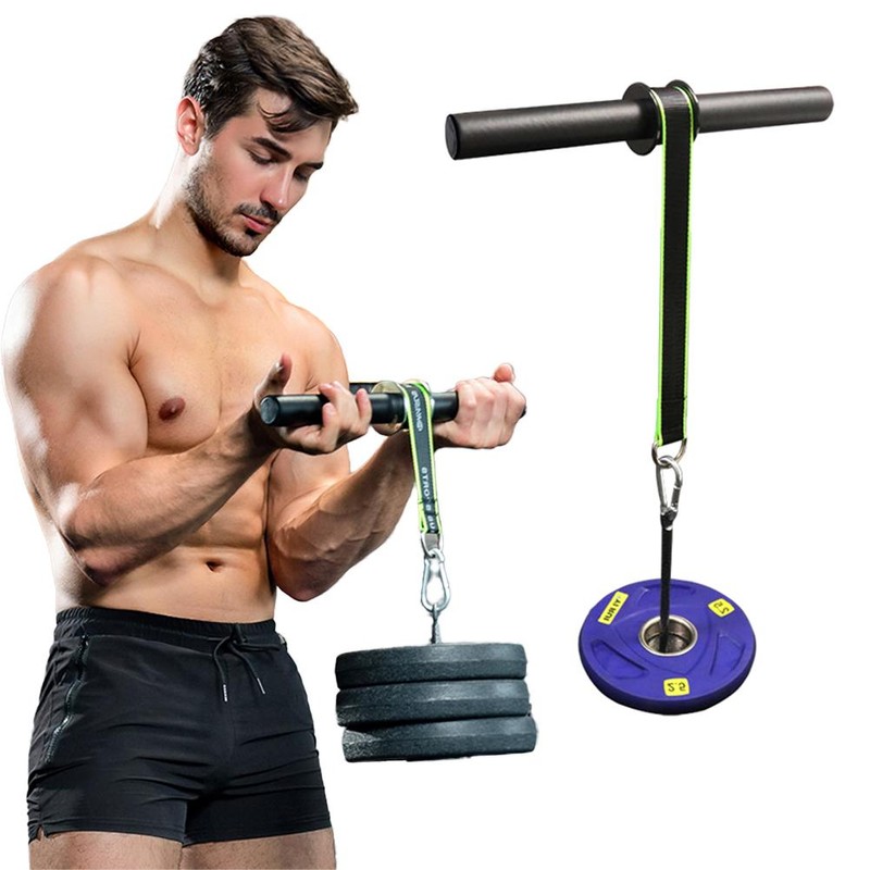 Forearm Wrist Roller Fitness Blaster Arm Muscle Fitness Trainer Forearm