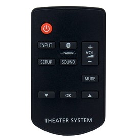 N2QAYC000098 Remote Control Replacement for Panasonic Home Theater Audio System SC-HTB580 SU-HTB580 SC-HTE80 SC-HTB680 SC-HTB690 SC-HTB880 SC-HTE80 SC-ALL70T SB-HWA680