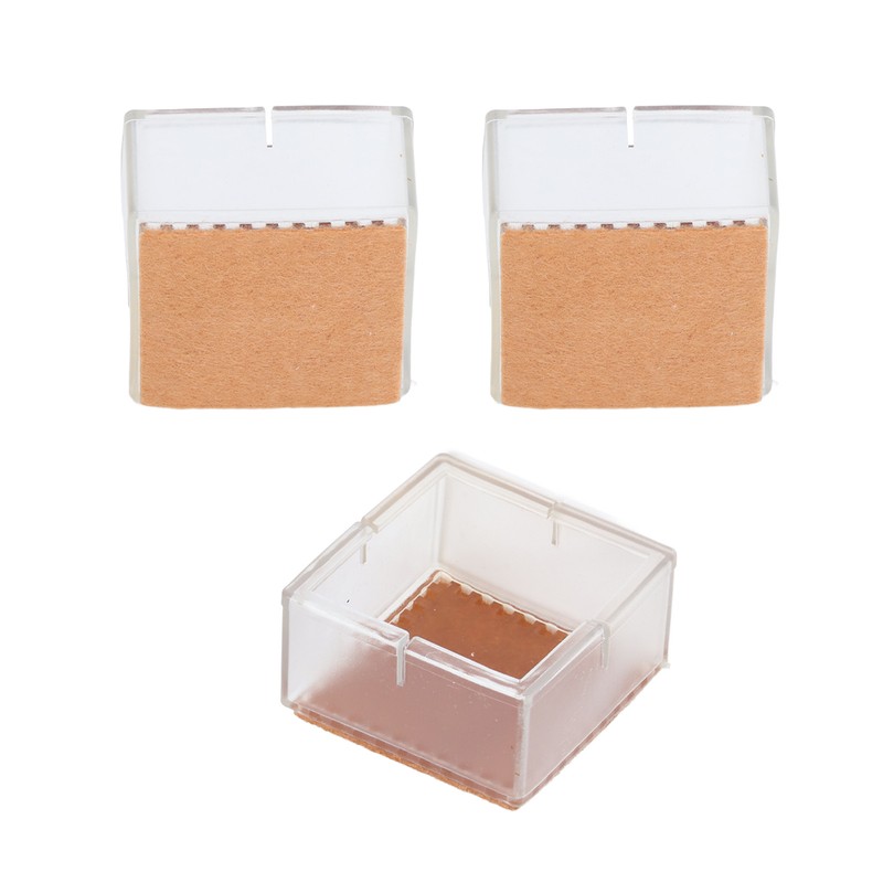 16PCS Chair Leg Floor Protector Anti Slip Silicone Furniture Leg