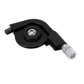 Bike Brake Adapter, Aluminum Alloy V Brake Stroke Converter Adjuster V Brake Caliper Regulator for Road Bicycle Brake (Black)