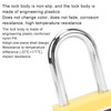 38mm Lockout Lock,Insulation Safety Engineering Loto Padlock for Machinery Manufacturing