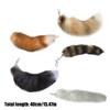 FAYZSOWSR Fox Tail Purse, Charm Faux Fur Tail Key Chain