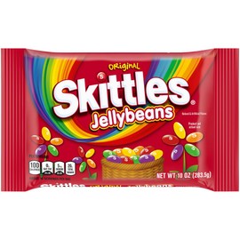 Skittles, Original Flavor Jellybeans Easter Seasonal Candy, 10 oz