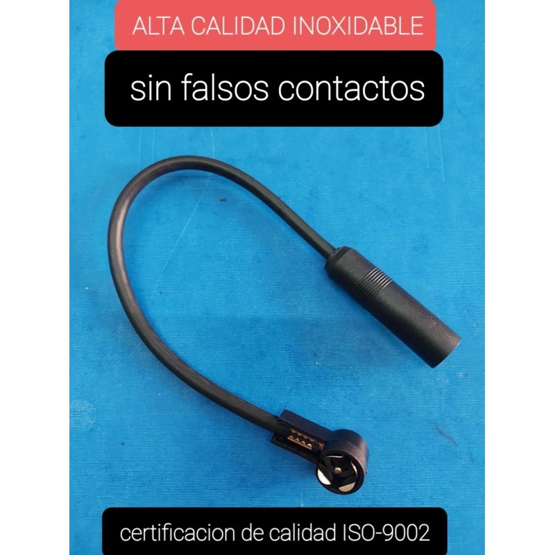 Adaptador Antena Estereo Original Pointer 1998 A 2010 Negro