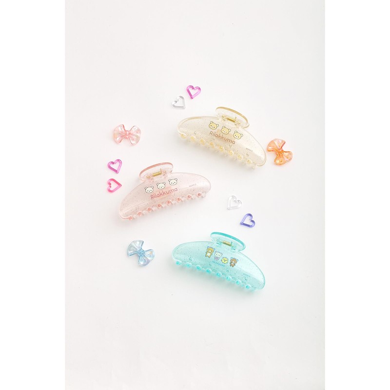 San-X Rilakkuma "Gaming Rilakkuma" Hair Claw FE43903 H 45 x