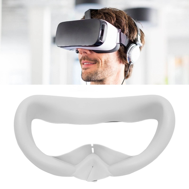 VR Silicone Face Cover Waterproof Washable Soft VR Face Pad