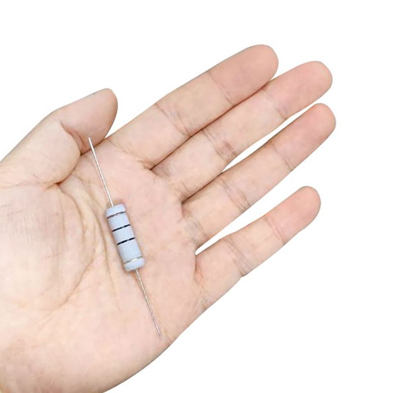 sourcing map Metal Oxide Film Resistor Axial Cable 3.9 KOhm