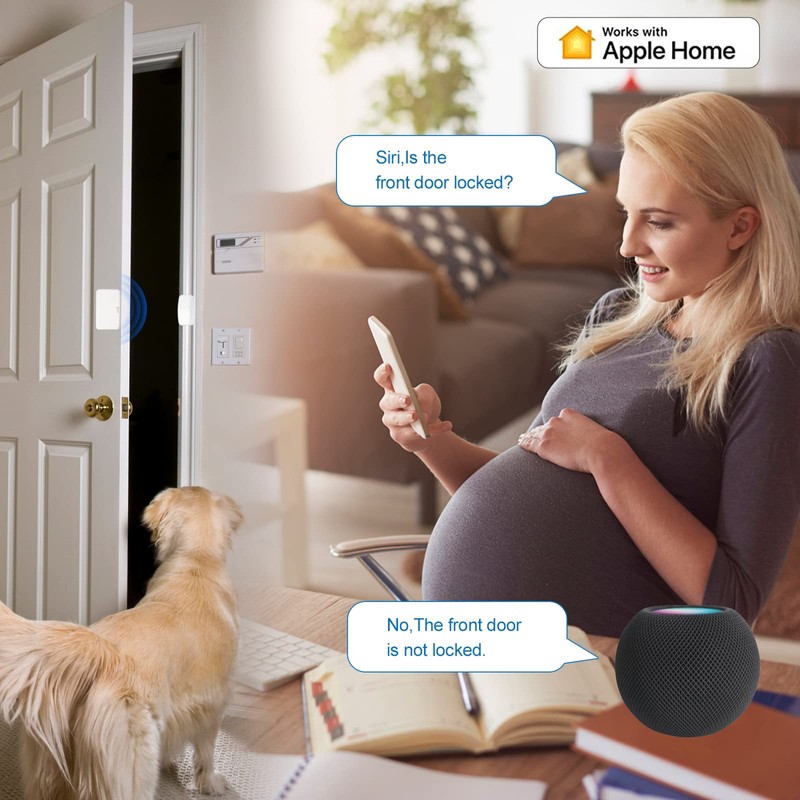 ONVIS Smart Door and Window Sensor, Door Window Contact Sensor