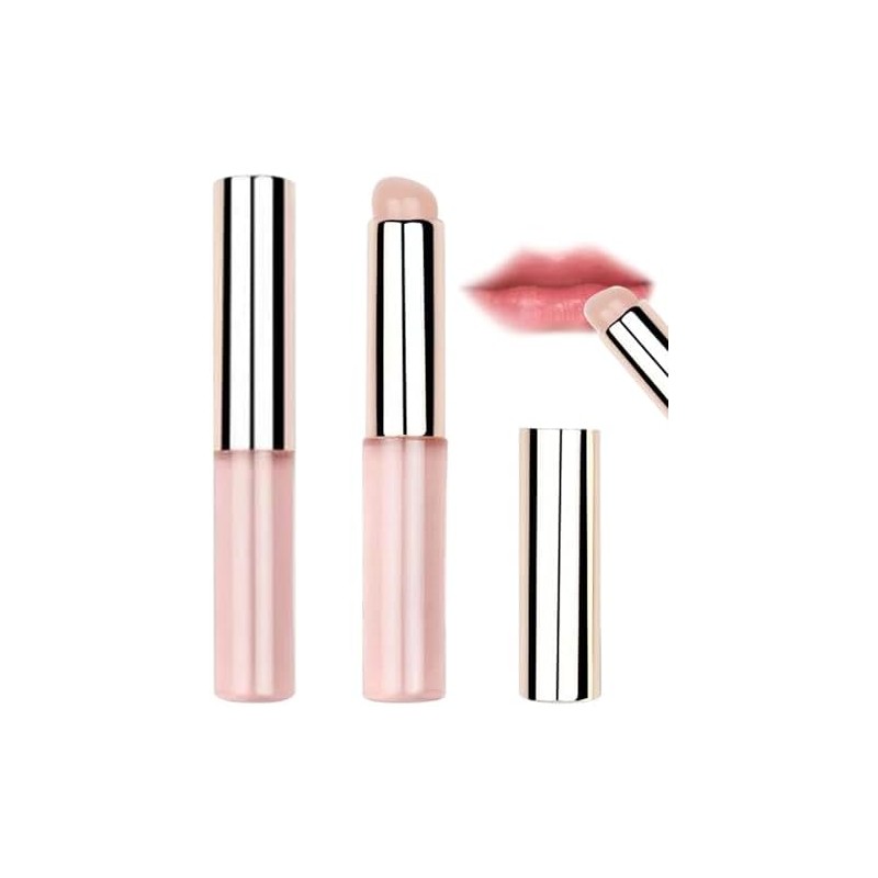 2 PCS Pincel De Lápiz Labial Pincel De Labios Reutilizable