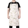 LOLOMLO Oversize Canvas Cotton Apron, Extra Large Aprons with 2