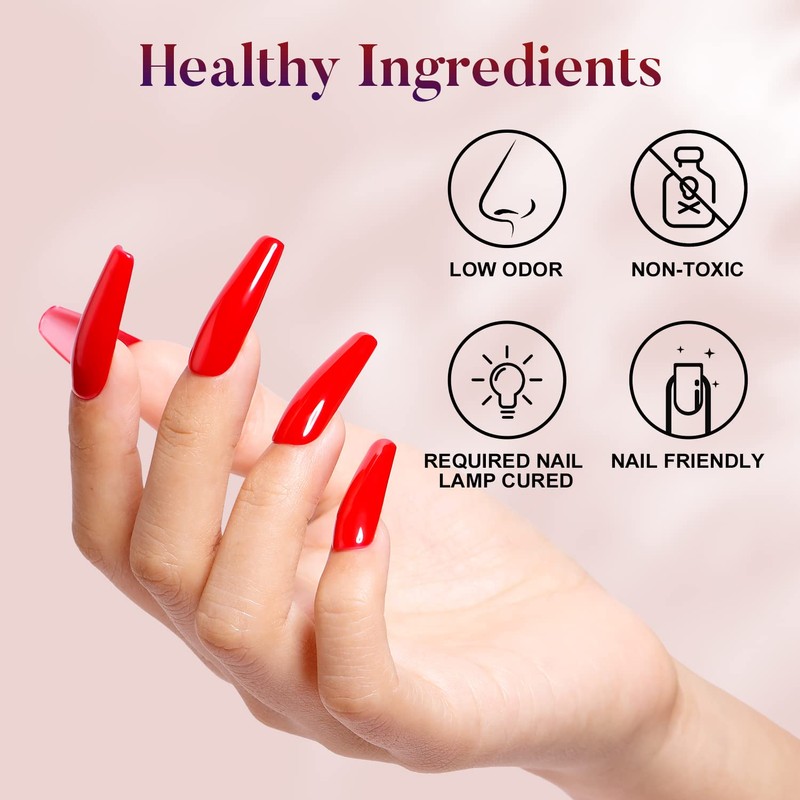 AIMEILI Soak Off U V LED Gel Nail Polish -