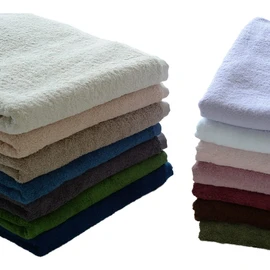 Imabari Towel Certified Basket Murakami Towel Approx. 63.0 x 35.4 inches (160 x 90 cm) (14 Colors Available), Made in Japan, Professional Use, 100% Cotton, Solid Color Bedding (No.43, Baby Pink)