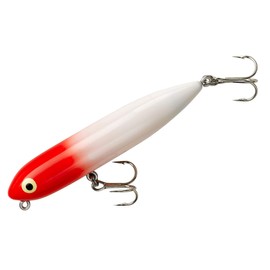 Heddon Lures X9225RH Zara Puppy Fishing Lures, Red Head, 3", 0.25 oz