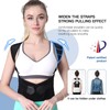 Adjustable Shoulder Posture Brace, Back Straightener Posture, Used for Middle