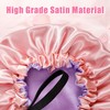 Erinnmy 2 PCS Satin Bonnet for Women,Reversible Double Layer Night