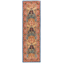 Safavieh Heritage BLUE / RED 2'-3" X 8' Runner - HG277M-28