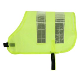 Fashion by Purdashian Fashion By Purdashian Reflective Dog Coat | Hi Vis Dog Coat | Dog High Vis Vest With Adjustable Straps | Highly Reflective Lightweight Cotton Dog Jacket (L)