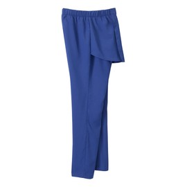 Women’s Open Back Adaptive Wheelchair Gabardine Pants for Seniors - Galaxy Blue XL