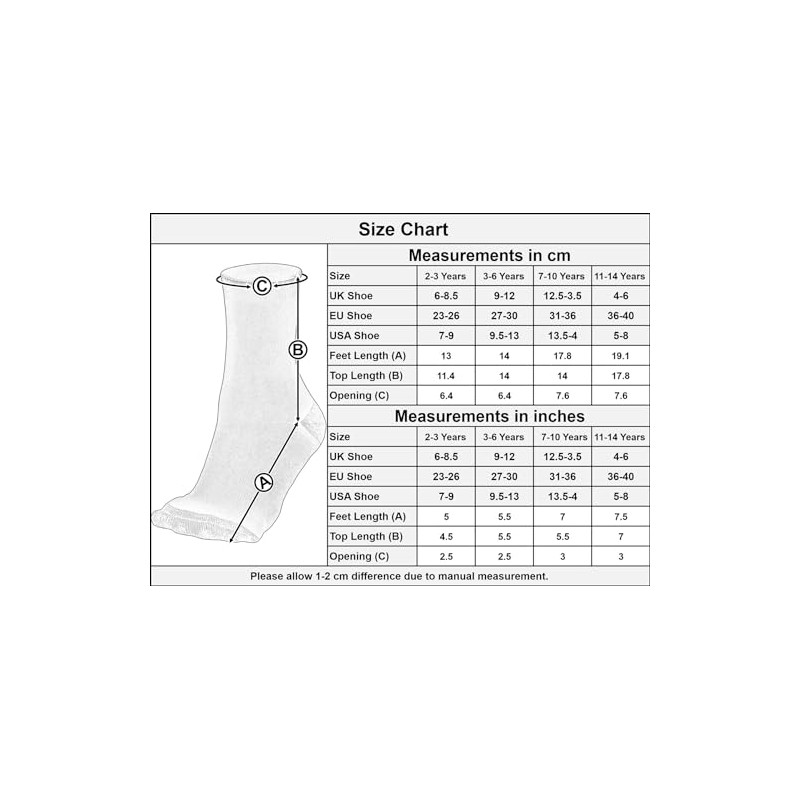A2Z 4 Kids Girls Camouflage Heel & Toe Stylish Socks