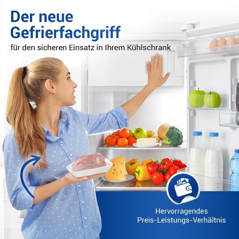 VIOKS Fridge Door Handle Replacement for 059129 Bosch Siemens Freezer