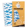 Farbviereck© Shark Reflex Bicycle Sticker Bicycle Reflectors 25 Stickers Sea