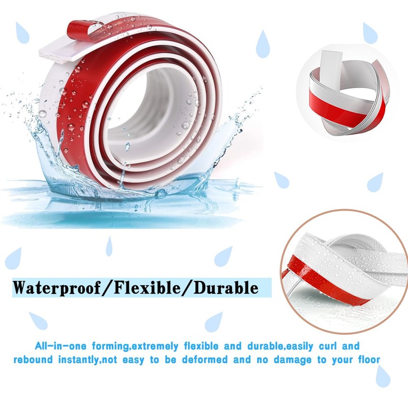 Premium Door Draft Stopper - Easy Install Weather Stripping Seal