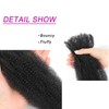 Afro Kinky Curly Braiding Hair for Dreadlock Extensions Repair Locs