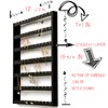Codant Earring Holder Organizer,7 Layer Wall Mounted Ear Stud Display