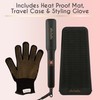 ELLA BELLA® Ceramic Flat Iron Hair Straightener • Professional Straightening