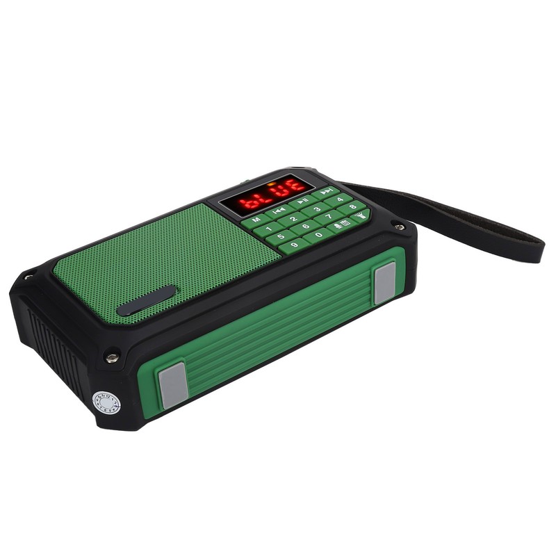 K-81 Multi function Radio Flashlight FM Radio Wireless Bluetooth Speaker