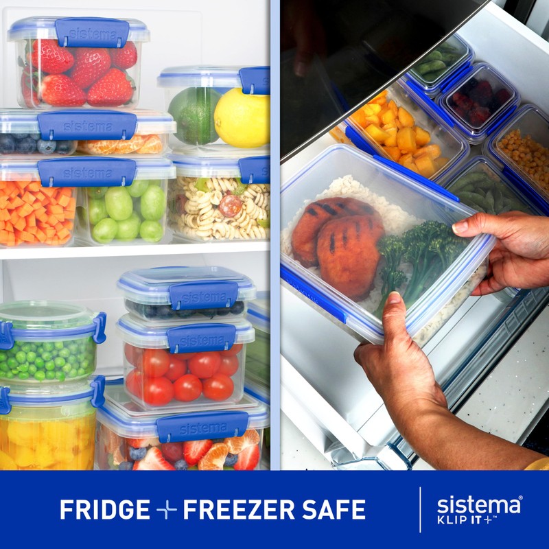 Sistema KLIP IT Food Storage Container, 7 L, Airtight &