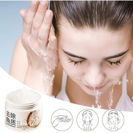 Exfoliante para aclarar el Rostro, Gel 4.7 oz, Exfoliante Limpiador Facial, Gel Exfoliante iluminador, e hidratante