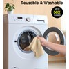 KitchLife Microfiber Cleaning Cloth Roll - Tear-Away Reusable Microfiber Paper