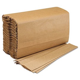 C-Fold Kraft Paper Towel - 12 Bundles/Box